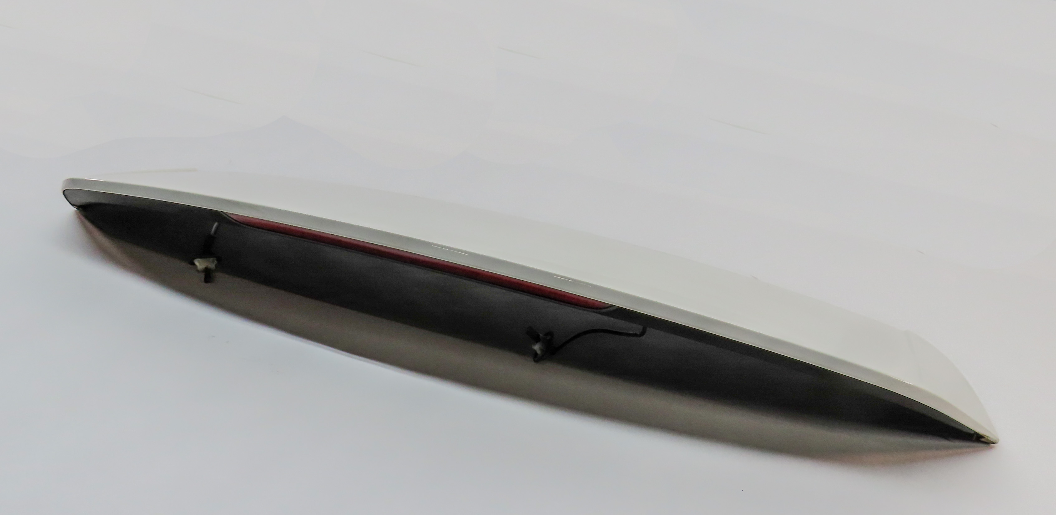 2015-2018 AUDI Q3 (8U) REAR SPOILER WING w/ THIRD 3rd BRAKE LIGHT (White) — exact item pictured